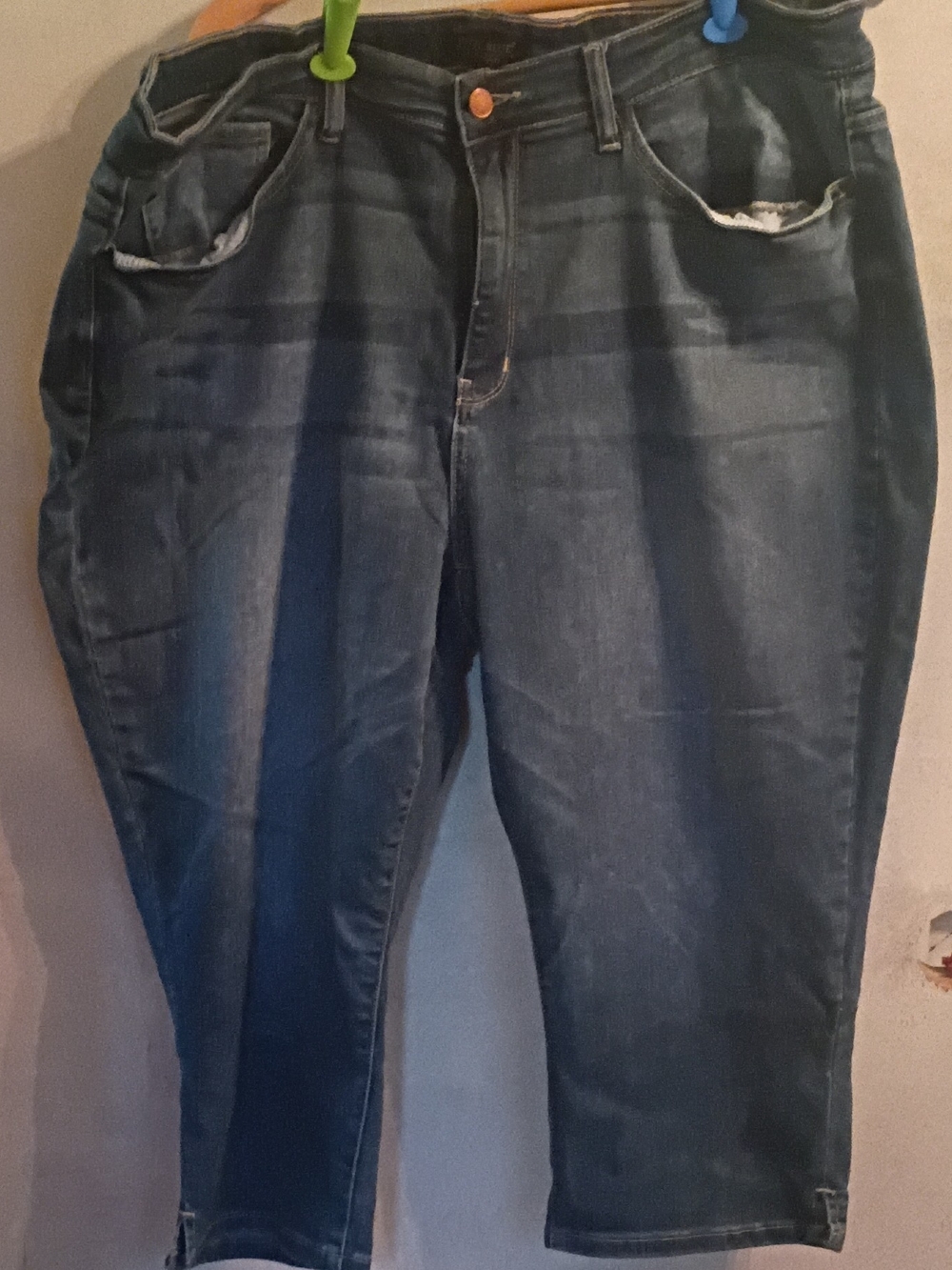 Judy Blue Dark Blue Ankle Jeans